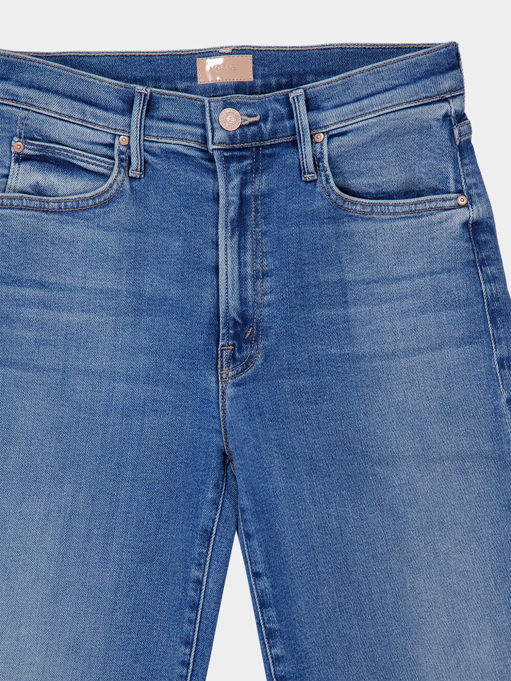 The Kick It High-Rise Straight Jeans