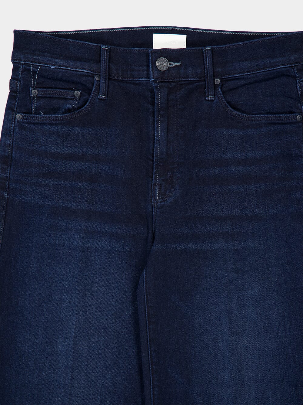 The Twister Sneak Wide-Leg Mid-Rise Jeans