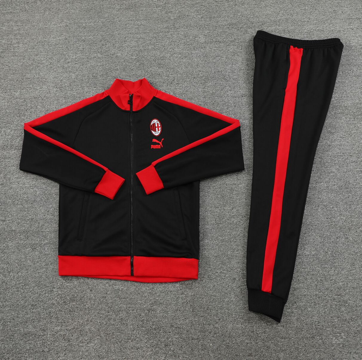 AC Milan 23/24 - Fato de Treino - Zip Completo