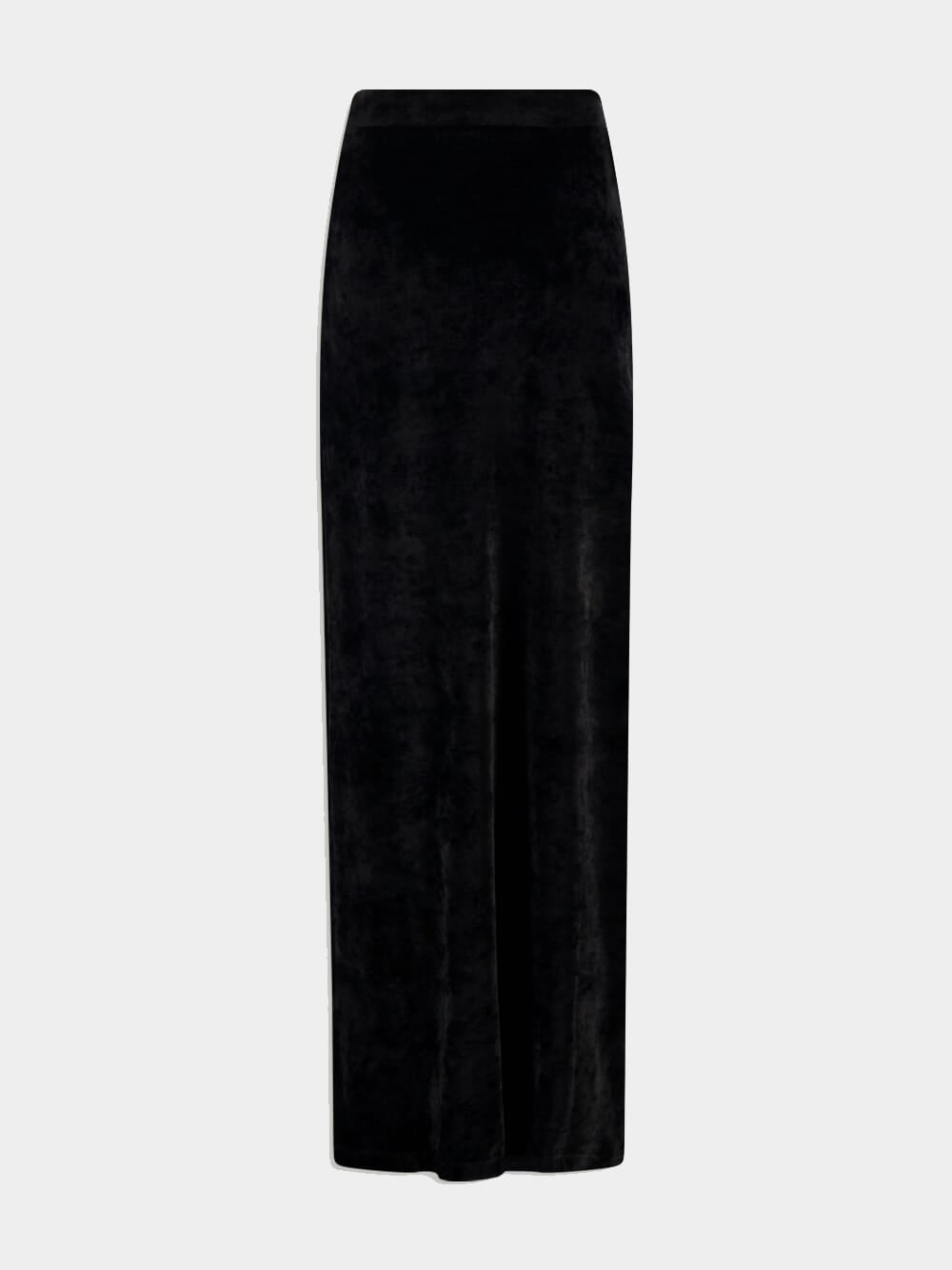 Velvet Maxi Skirt