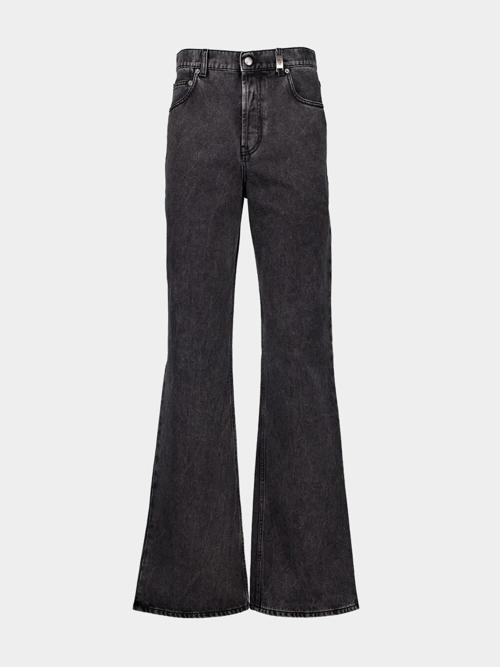 Stonewashed Low-Rise Baggy Fit Jeans