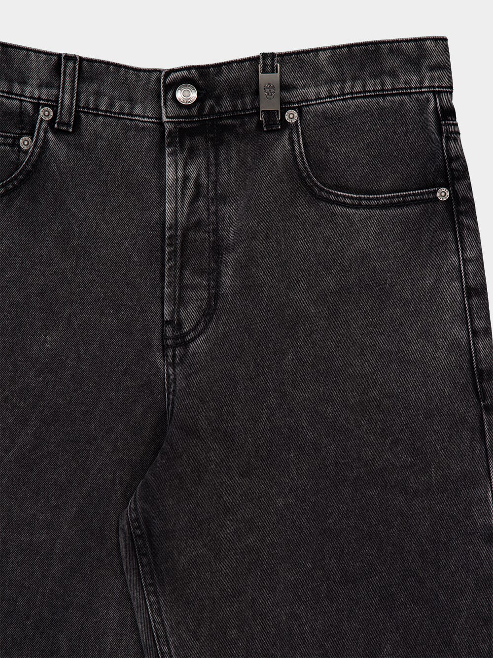 Stonewashed Low-Rise Baggy Fit Jeans