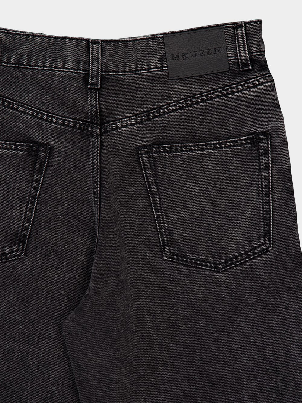 Stonewashed Low-Rise Baggy Fit Jeans