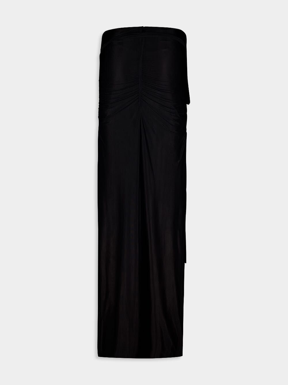X KIM Belted Jersey Skirt