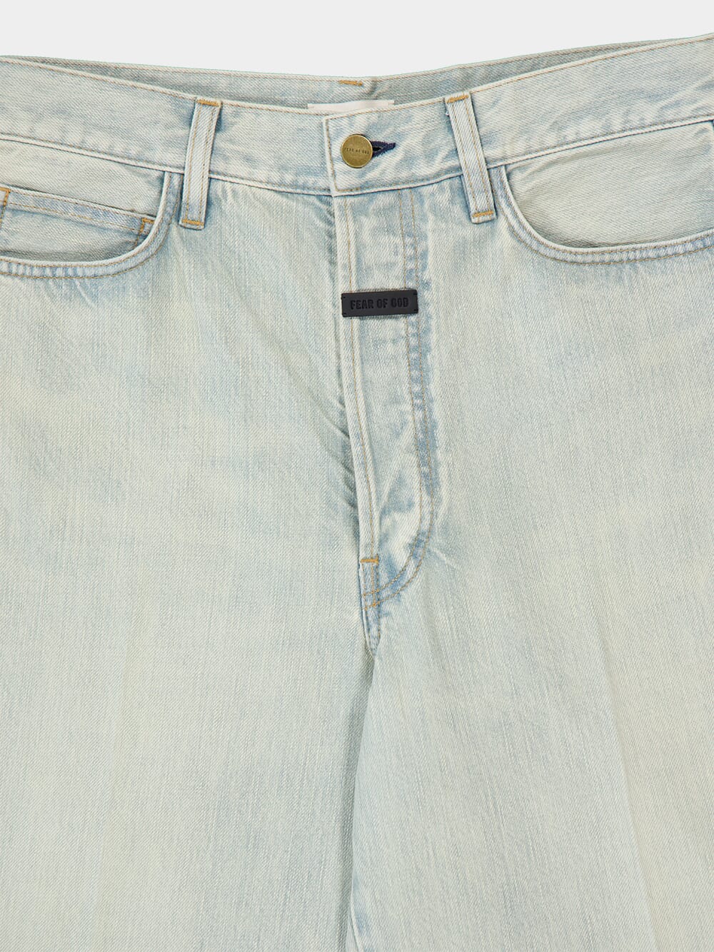Vintage Indigo Relaxed 5-Pocket Denim Jean