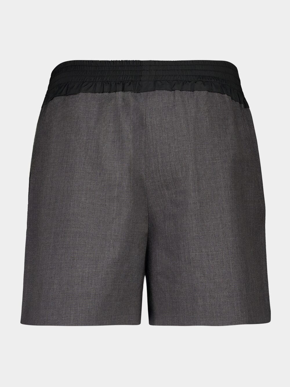 Ardesia Grey Superfine Wool Shorts