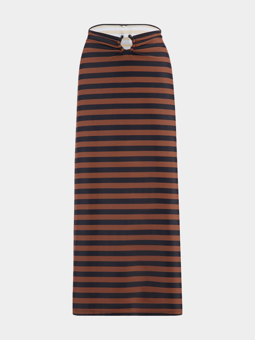 Stripes Anesha Midi Skirt