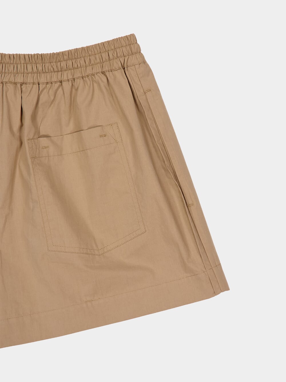 Stone Beige Relaxed Shorts