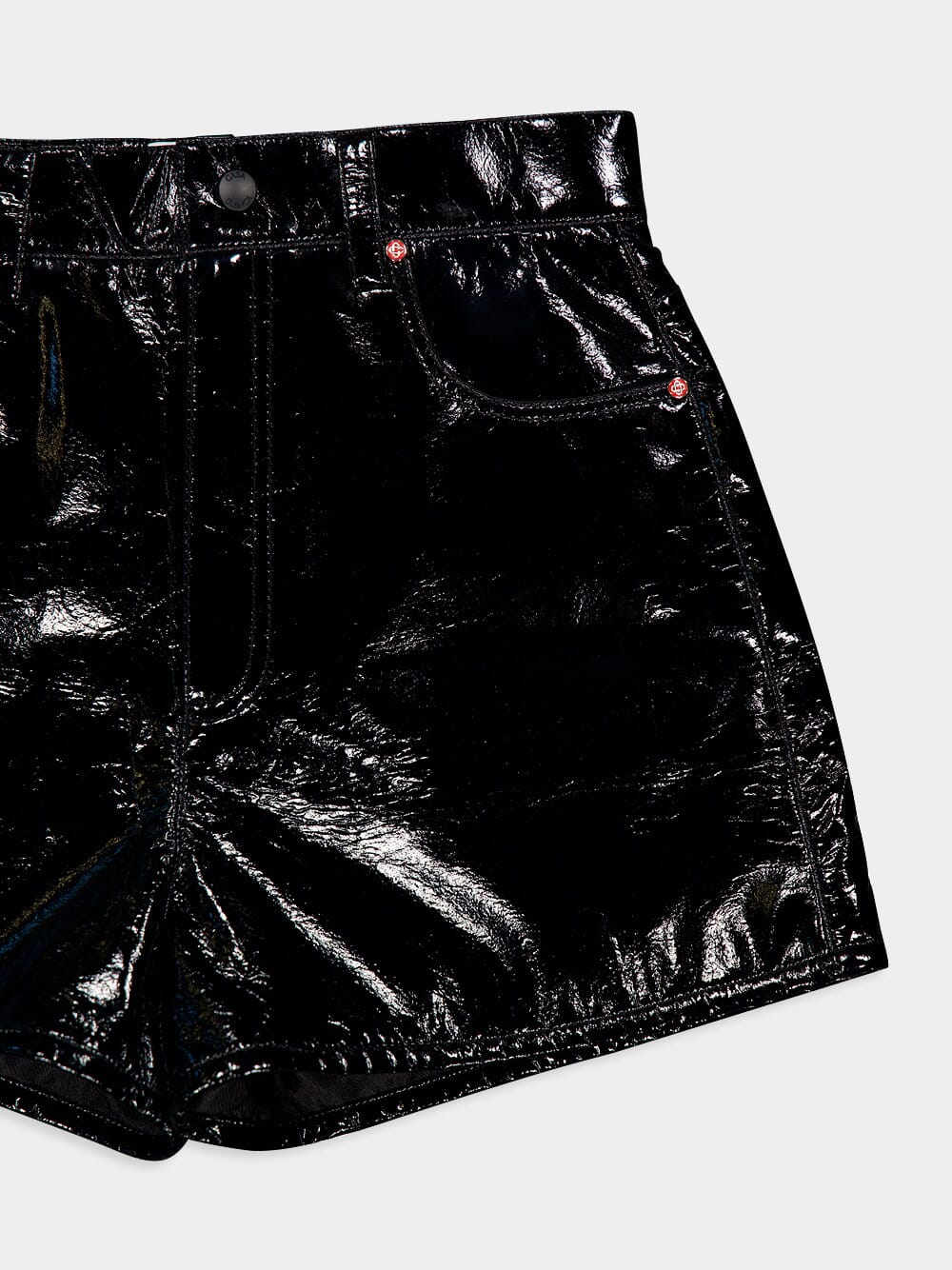 Patent Shorts with Logo