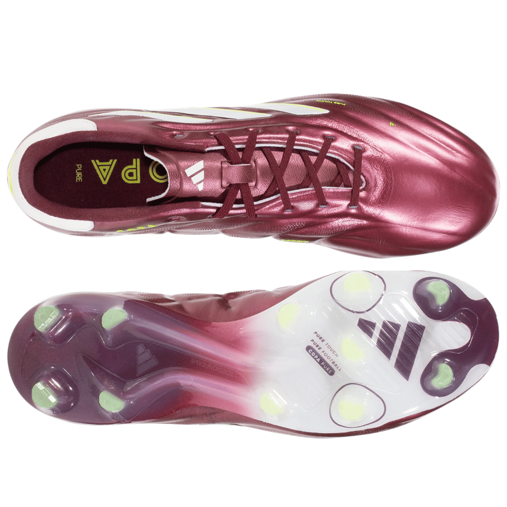 Chuteira de Campo Adidas Copa Pure 2+ FG Energy Citrus