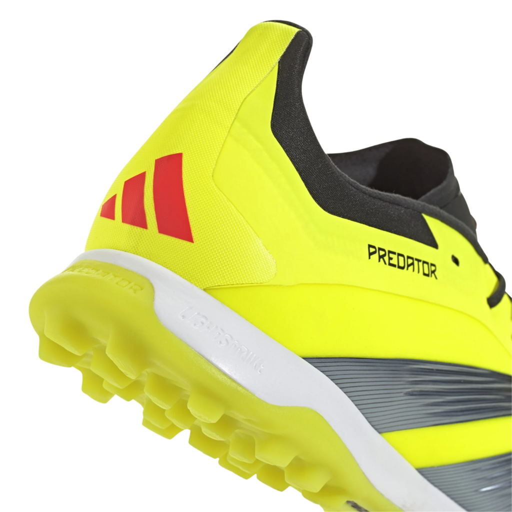 Chuteira Society Adidas Predator 24 Lowcut Elite TF Energy Citrus