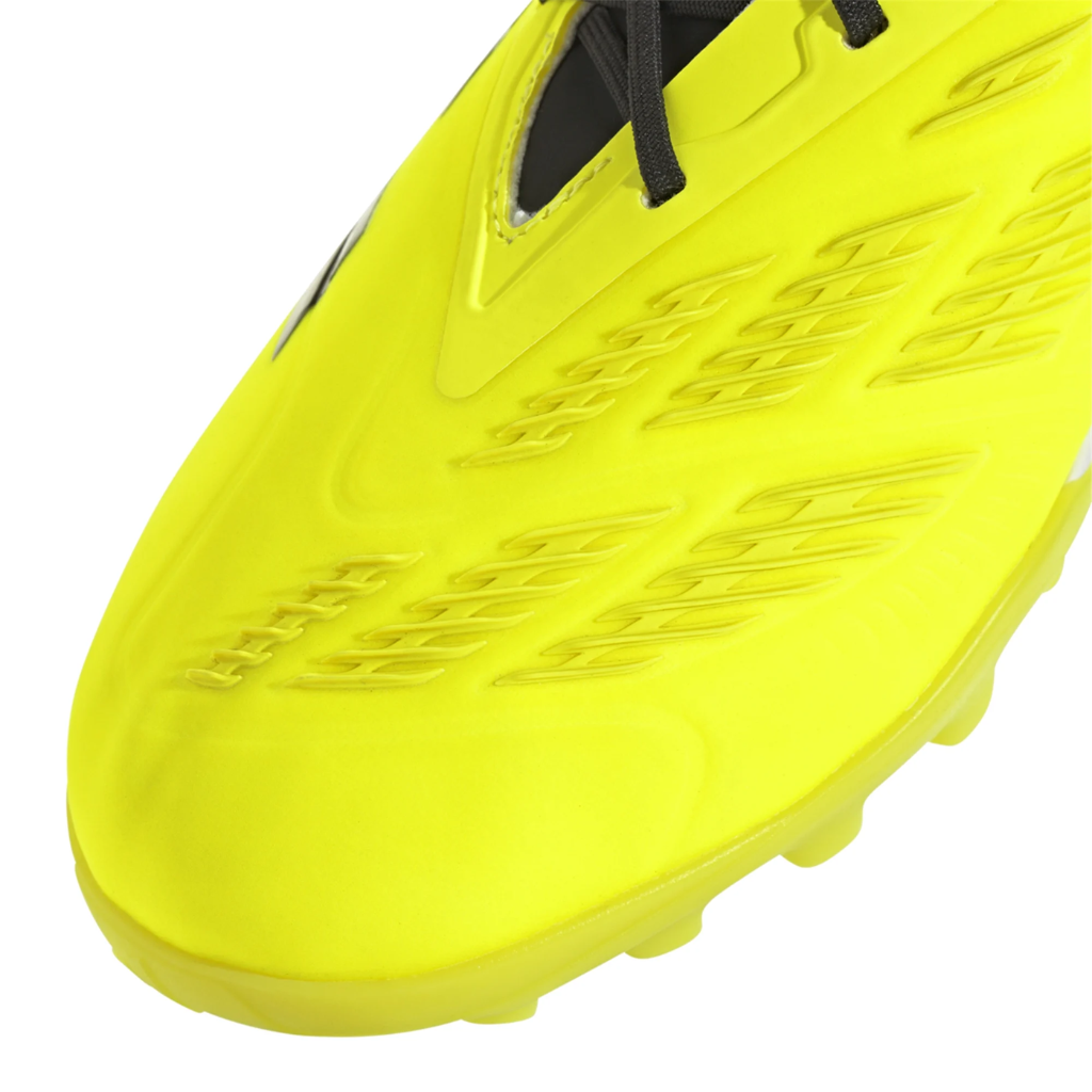 Chuteira Society Adidas Predator 24 Lowcut Elite TF Energy Citrus