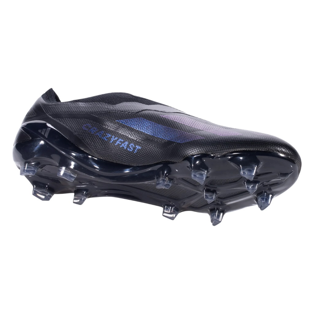 Chuteira de Campo Adidas X Crazyfast.1 FG Laceless Base Black