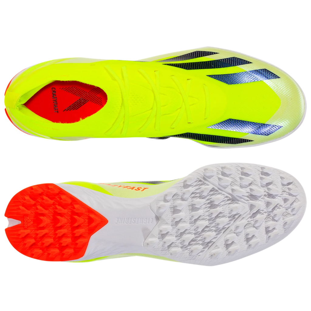Chuteira Society Adidas X Crazyfast.3 TF Solar Energy