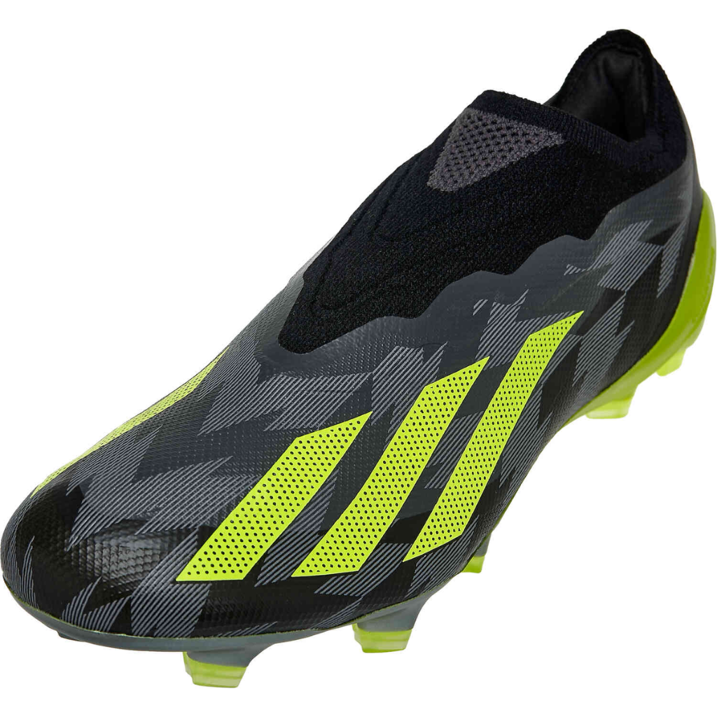 Chuteira de Campo Adidas X Crazyfast.1 FG Laceless Crazycharged