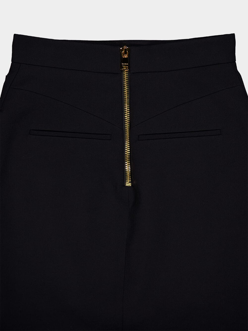 Virgin Wool Mini Skirt