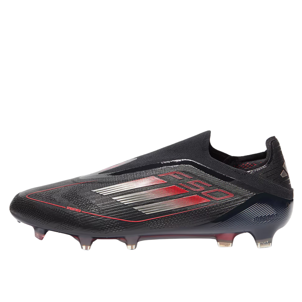 Chuteira de Campo Adidas F50 Elite FG Laceless Stealth Victory