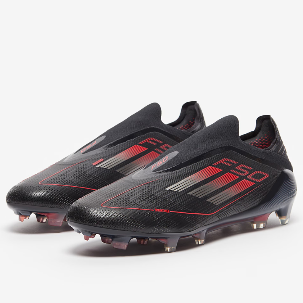 Chuteira de Campo Adidas F50 Elite FG Laceless Stealth Victory