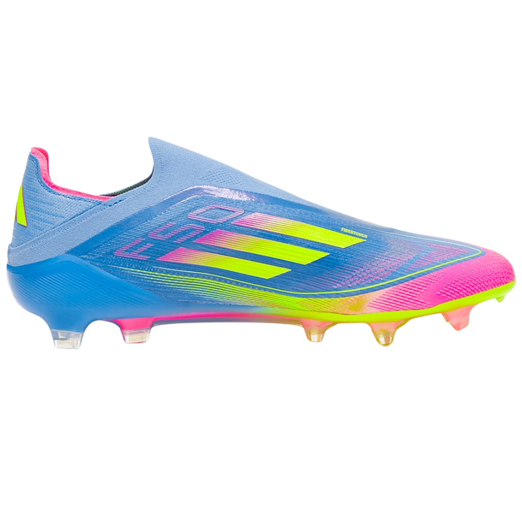 Chuteira de campo Adidas F50 Elite Laceless FG Celestial Victory
