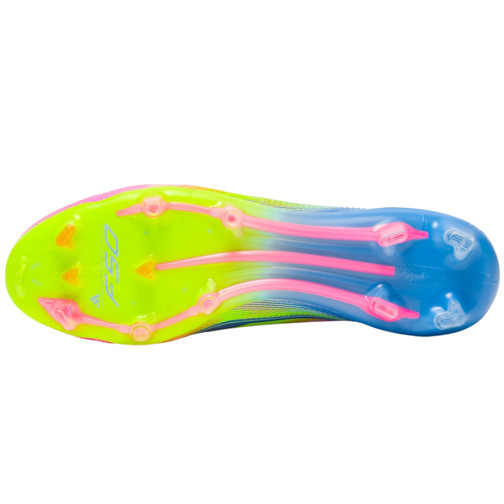 Chuteira de campo Adidas F50 Elite Laceless FG Celestial Victory