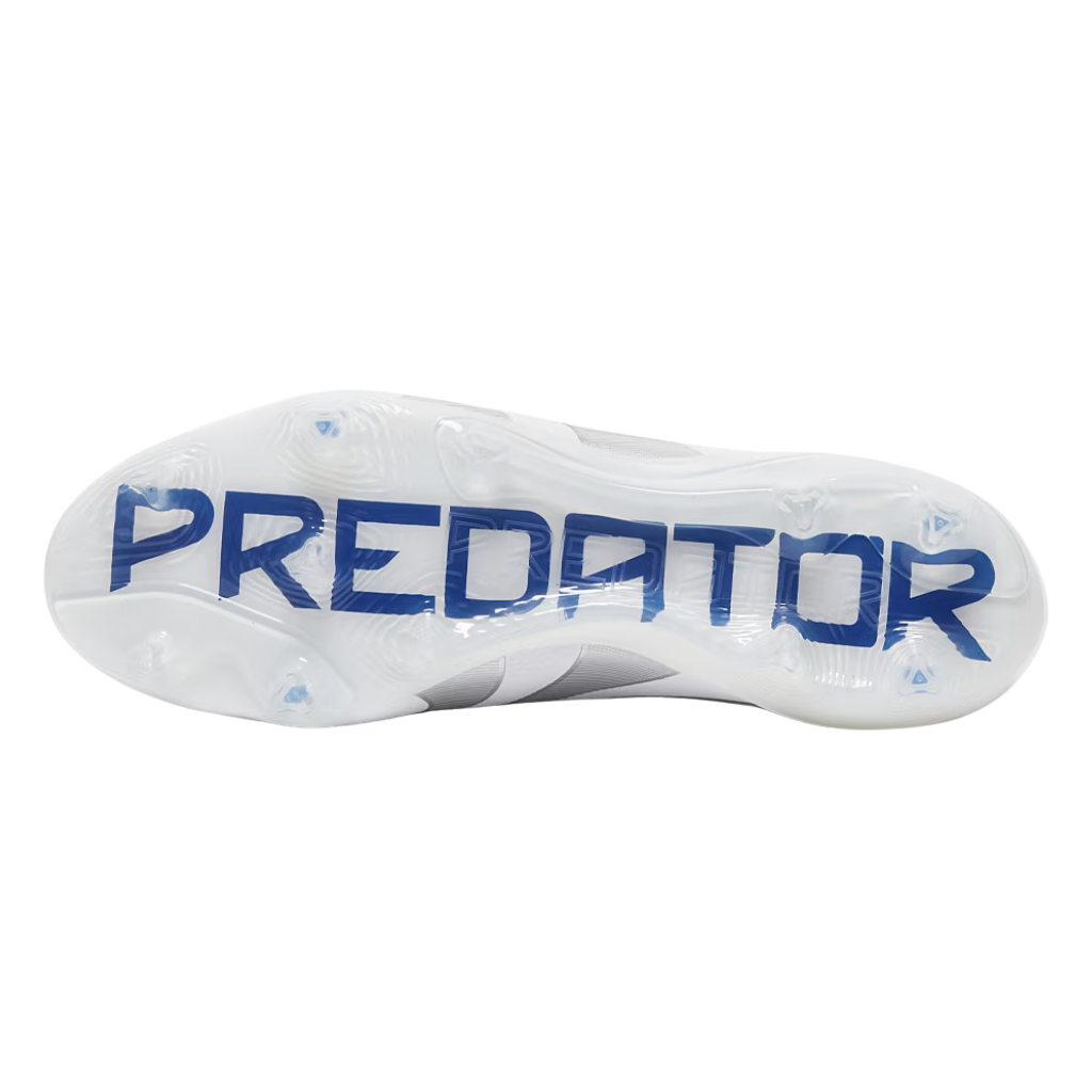 Chuteira de campo Adidas Predator 25 Laceless FG Polar Victory