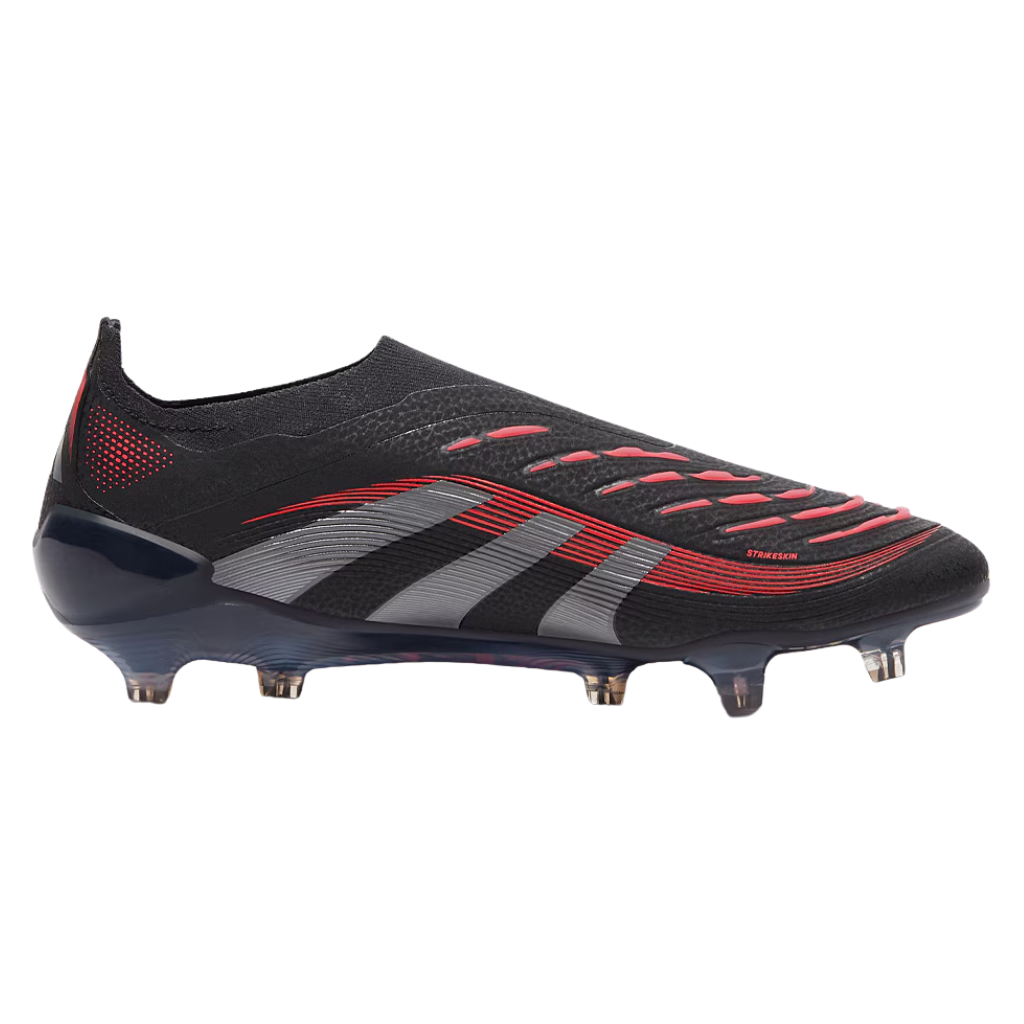Chuteira de campo Adidas Predator 25 Laceless FG Stealth Victory