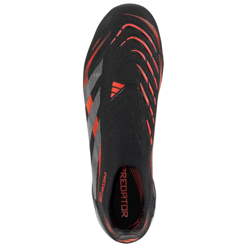 Chuteira de campo Adidas Predator 25 Laceless FG Stealth Victory