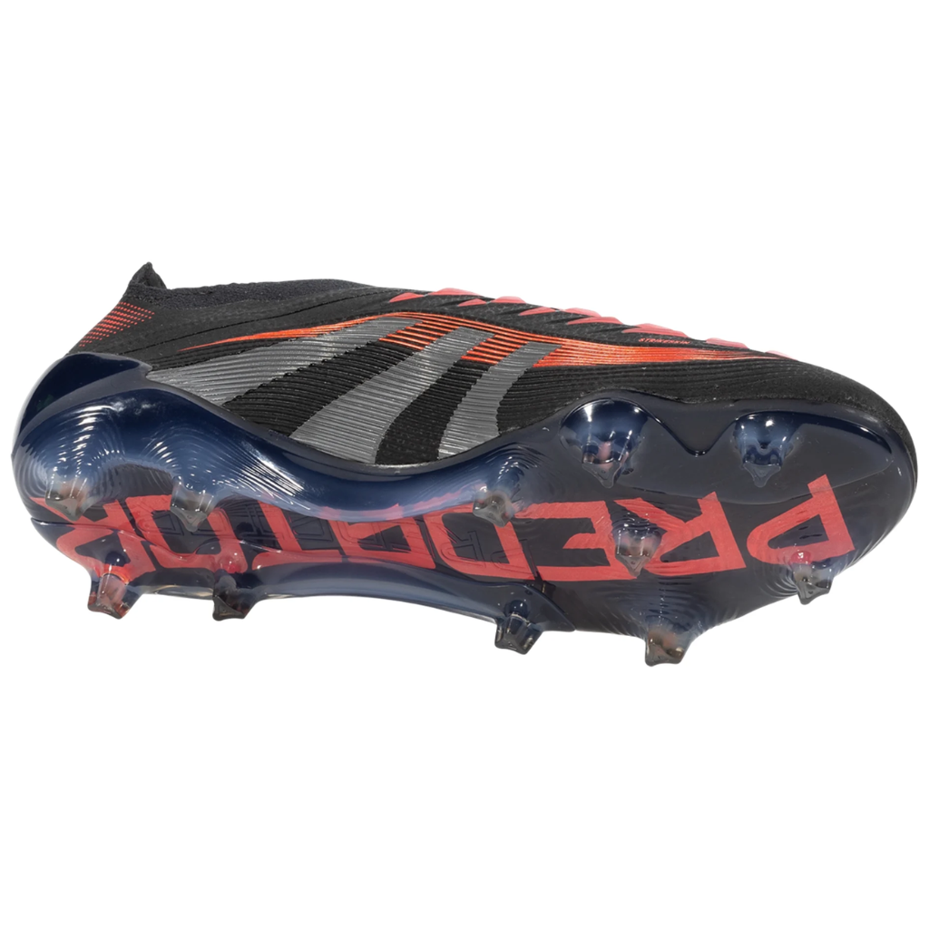 Chuteira de campo Adidas Predator 25 Laceless FG Stealth Victory