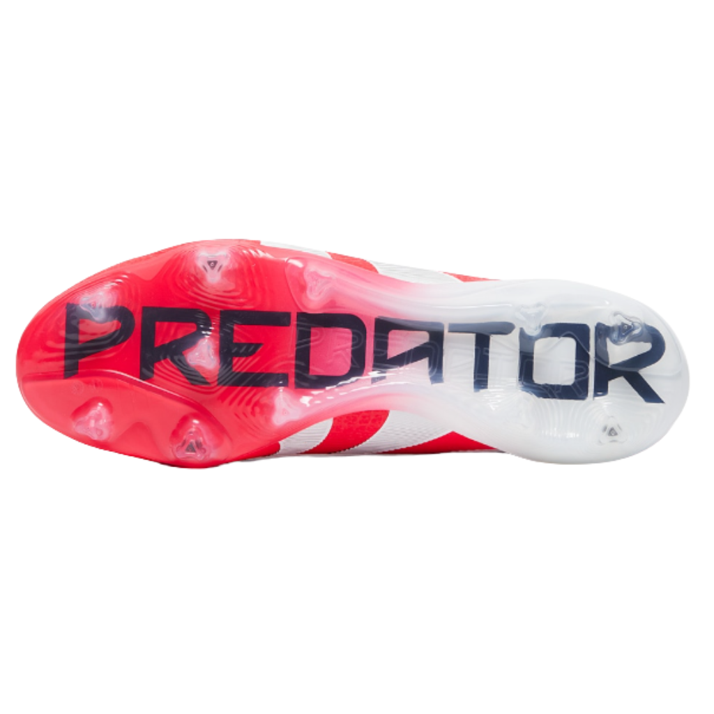 Chuteira de campo Adidas Predator 25 Lowcut FG Pure Victory