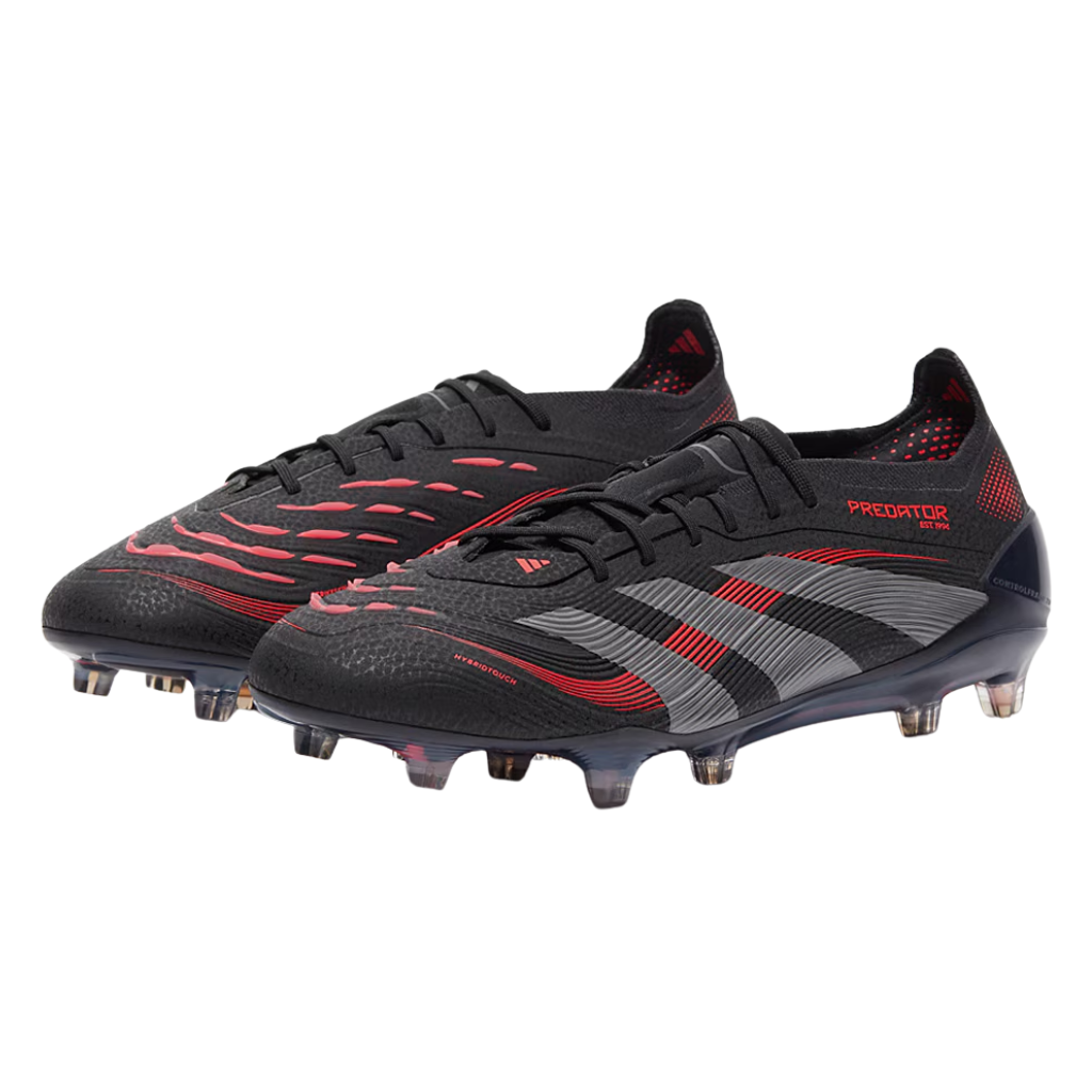Chuteira de campo Adidas Predator 25 Lowcut FG Stealth Victory