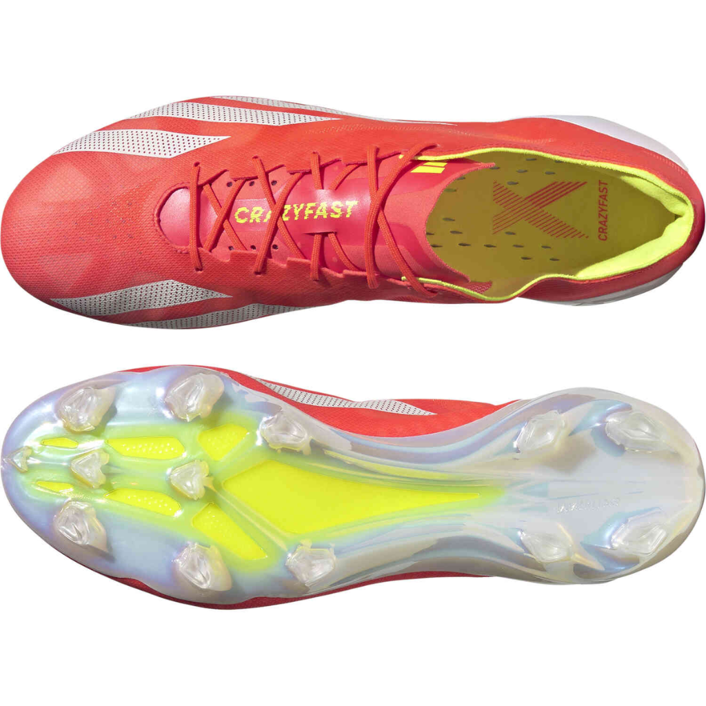 Chuteira de Campo Adidas X Crazyfast+ FG Energy Citrus