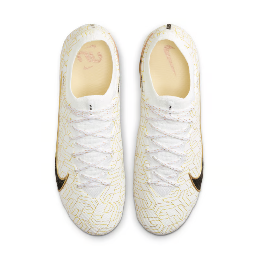 Chuteira de Campo Nike Zoom Mercurial Vapor 15 Elite FG United Golden