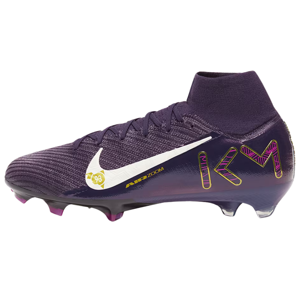 Chuteira de Campo Nike Zoom Mercurial Superfly 10 Elite FG Mbappe