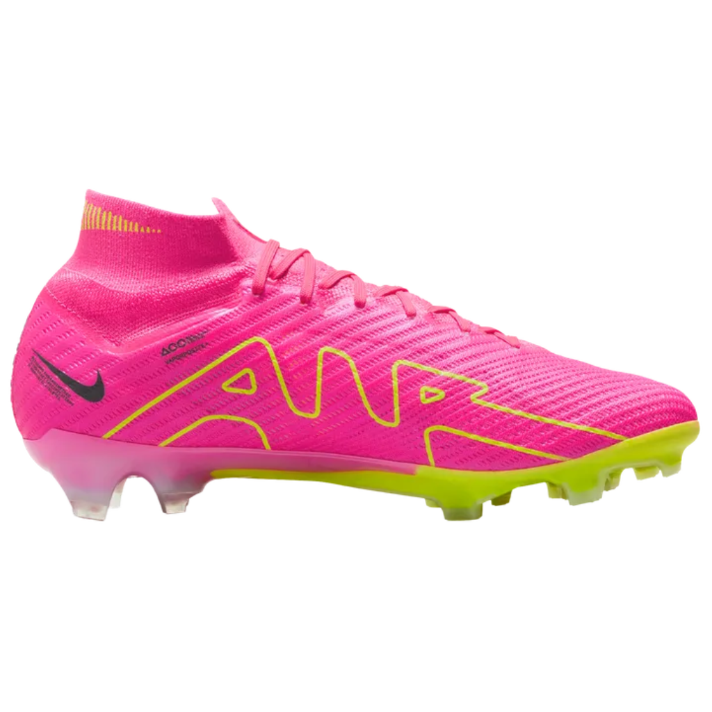 Chuteira de Campo Nike Zoom Mercurial Superfly 9 Elite FG Luminous