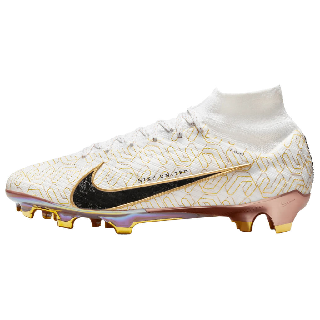 Chuteira de Campo Nike Zoom Mercurial Superfly 9 Elite FG United Golden