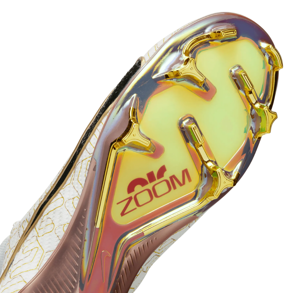 Chuteira de Campo Nike Zoom Mercurial Superfly 9 Elite FG United Golden