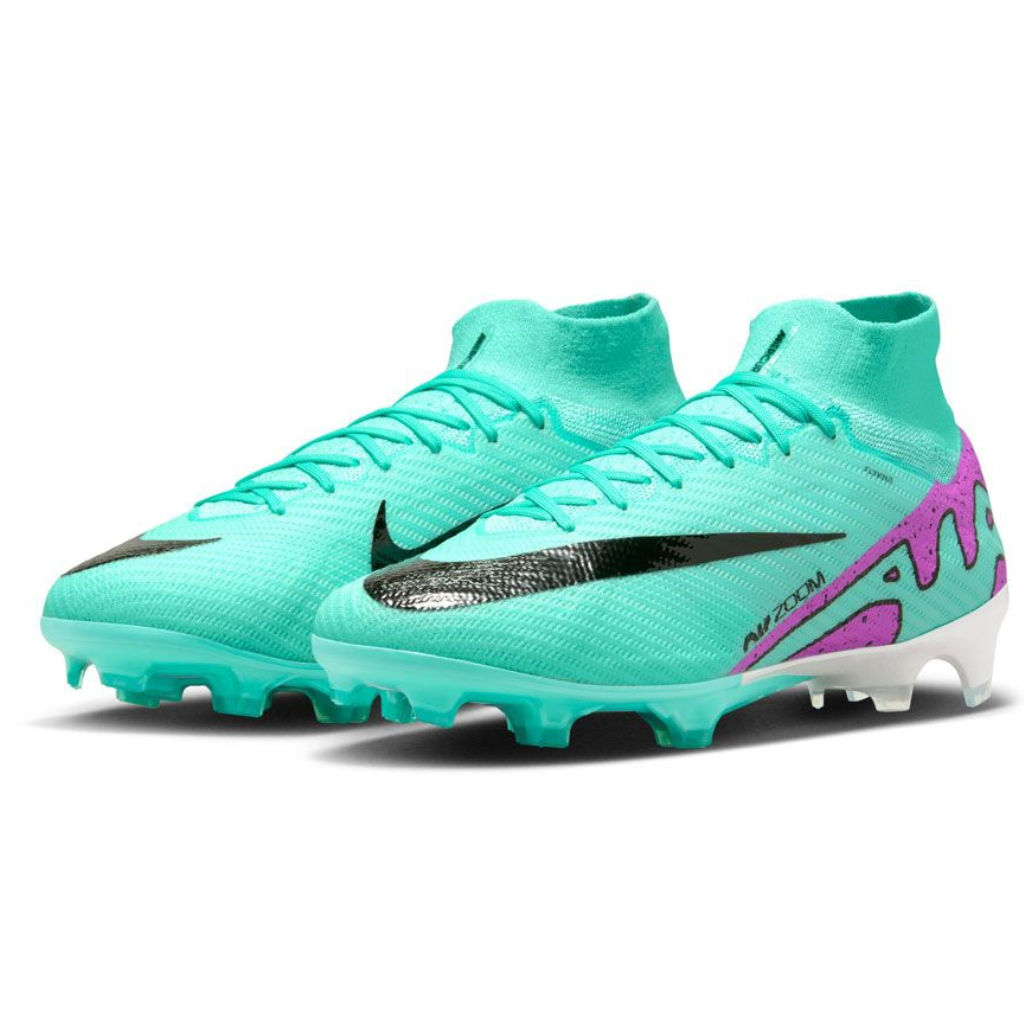 Chuteira de Campo Nike Zoom Mercurial Superfly 9 Elite FG Peak Ready
