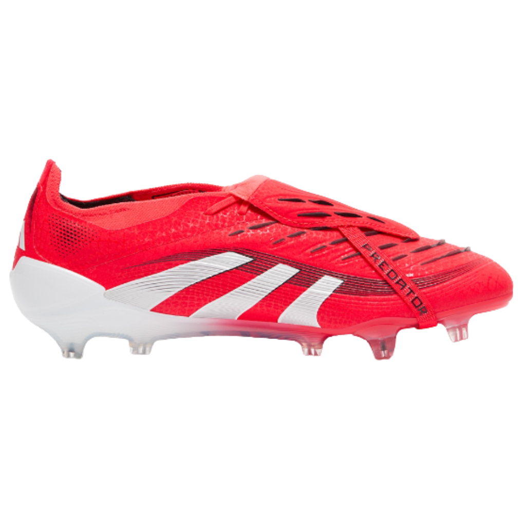 Chuteira de campo Adidas Predator 25 Foldover Tongue FG Pure Victory