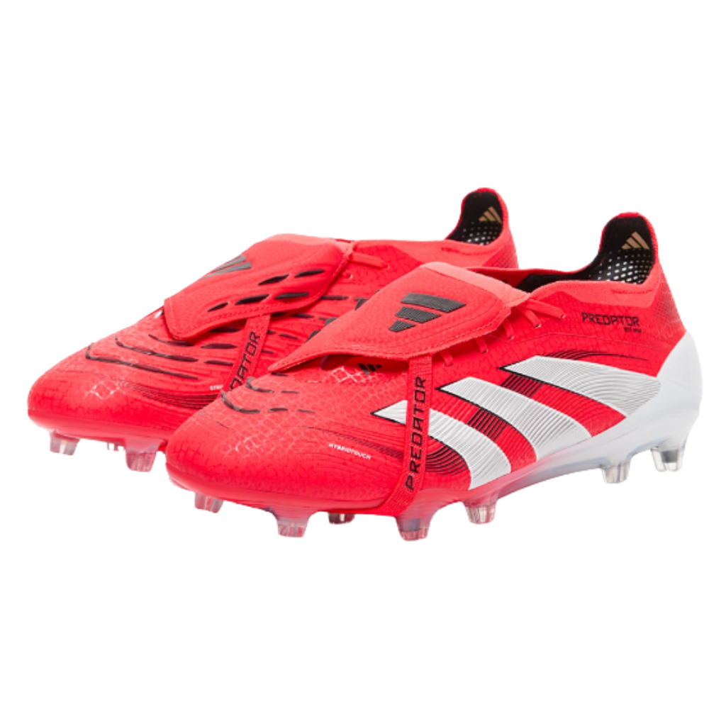 Chuteira de campo Adidas Predator 25 Foldover Tongue FG Pure Victory