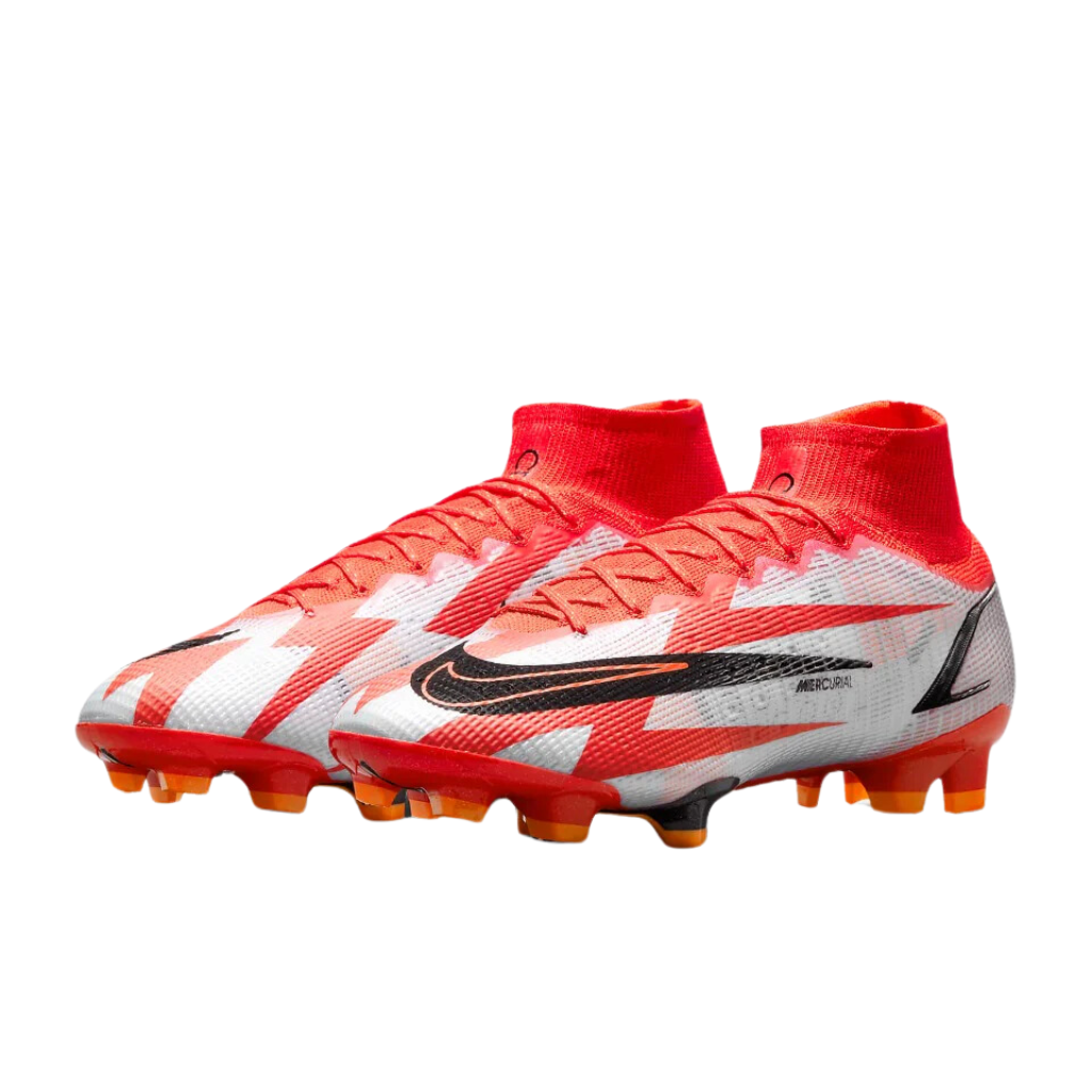 Chuteira de Campo Nike Mercurial Superfly 8 Elite FG CR7 Spark Positivity