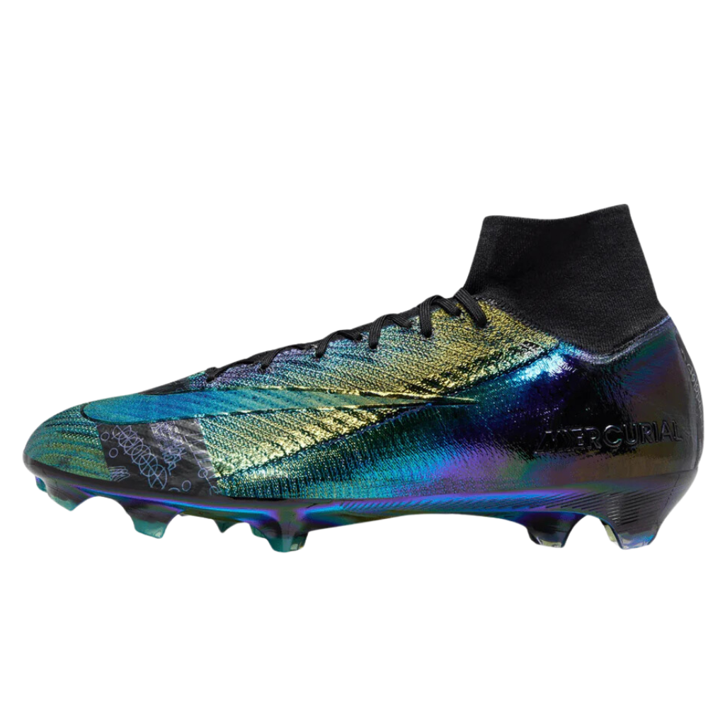Chuteira de Campo Nike Zoom Mercurial Superfly 10 Elite SE FG Cosmic Speed