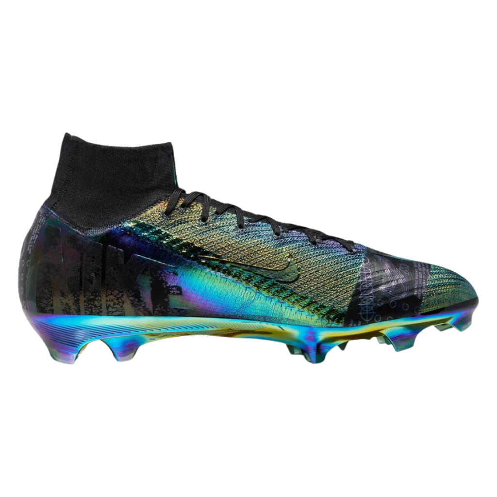 Chuteira de Campo Nike Zoom Mercurial Superfly 10 Elite SE FG Cosmic Speed
