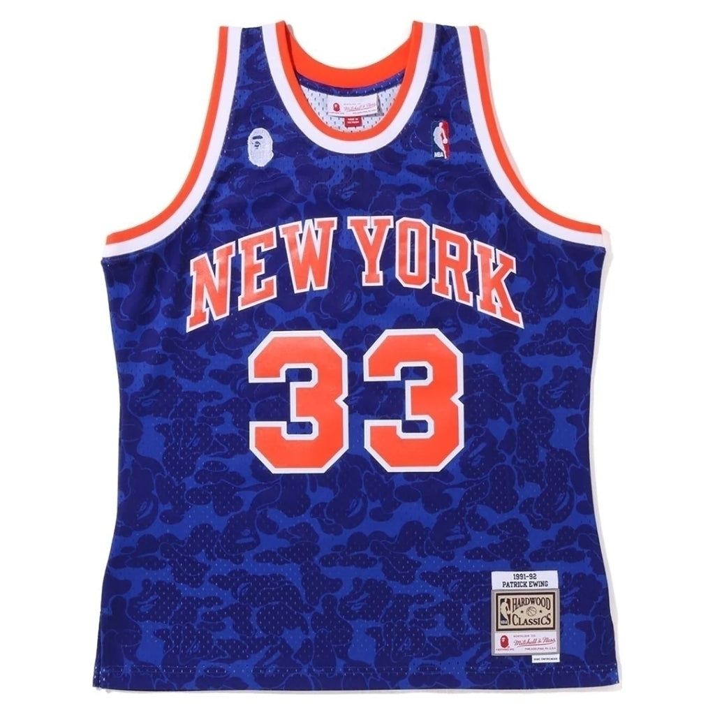 Regata New York Knicks BAPE X Mitchell & Ness 1991/92