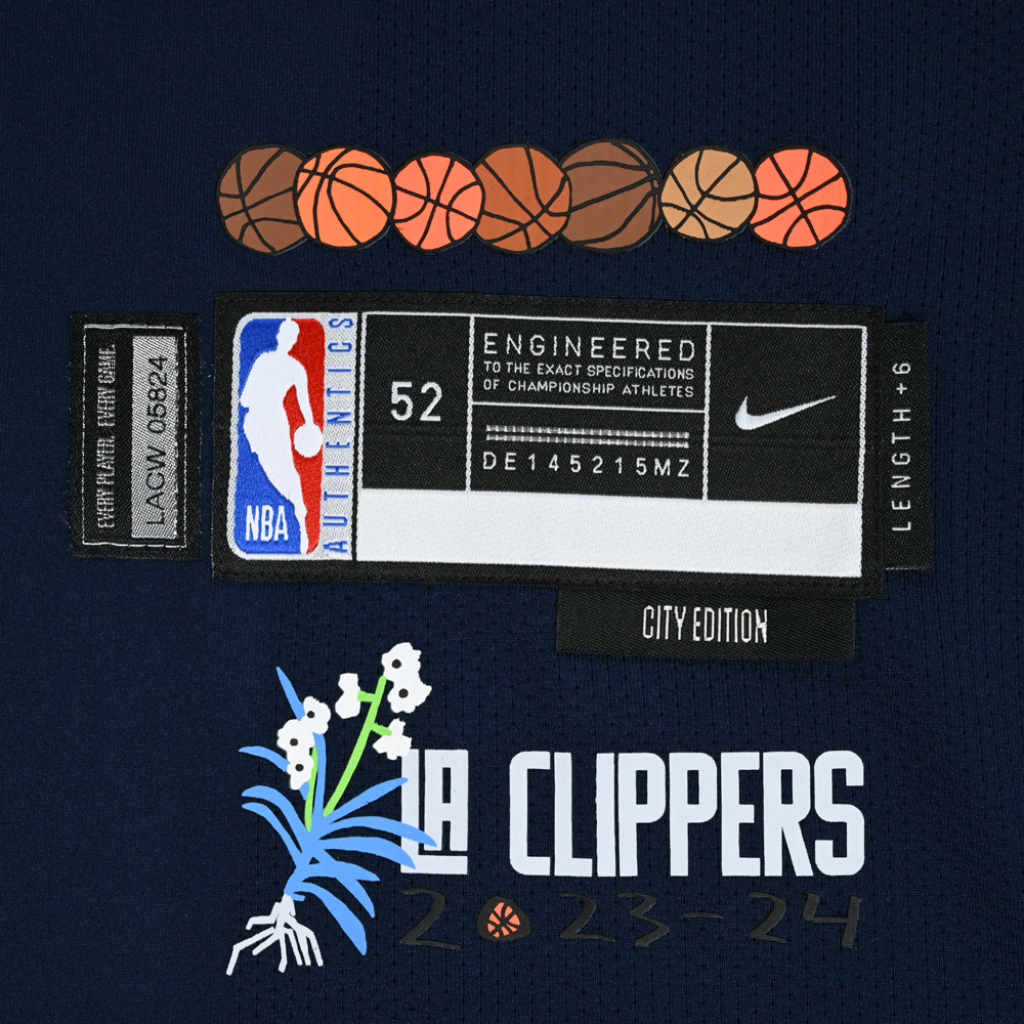 Regata Los Angeles Clippers City Edition 2023/24