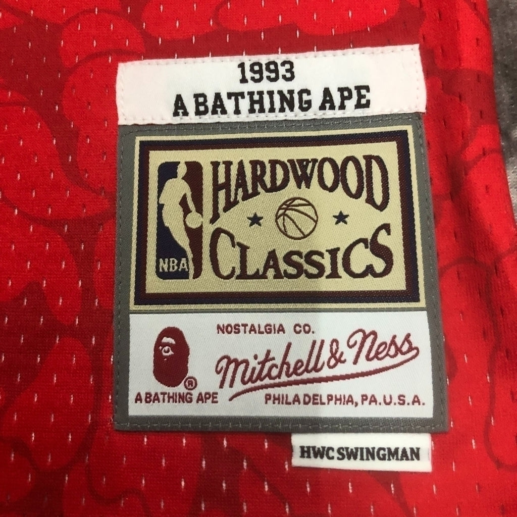 Regata Miami Heat BAPE X Mitchell & Ness 1993