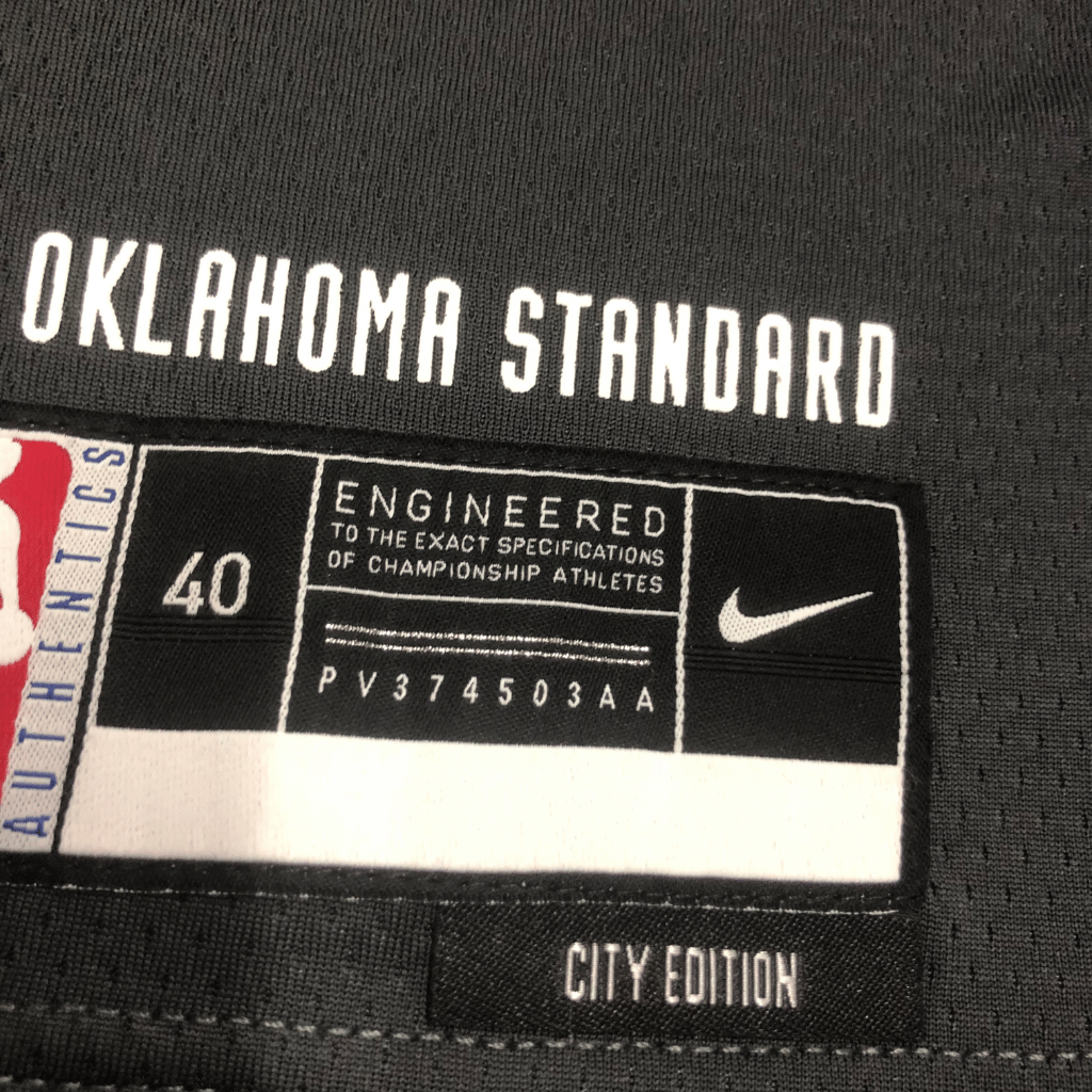 Regata Oklahoma City Thunder City Edition 2022/23