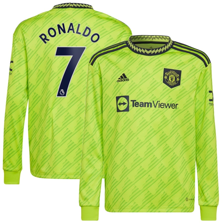 Manchester United Terceiro 22/23 - Manga Comprida - Ronaldo 7