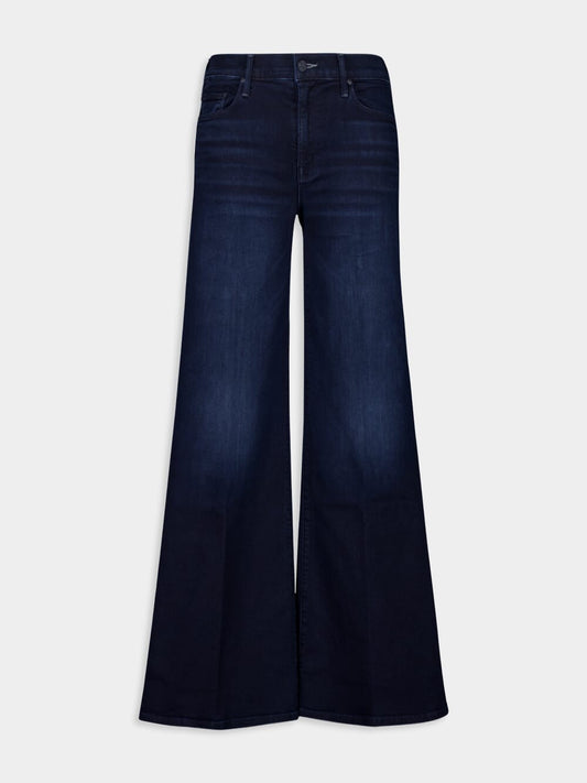 The Twister Sneak Wide-Leg Mid-Rise Jeans