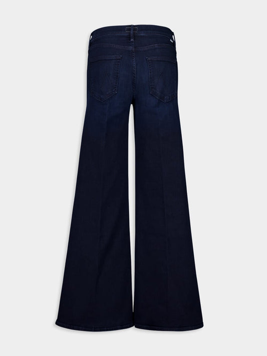 The Twister Sneak Wide-Leg Mid-Rise Jeans