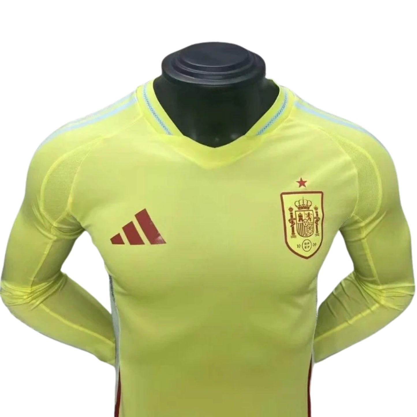 Espanha Alternativa 24/25 - Manga Comprida - Versão Jogador - Euro 2024